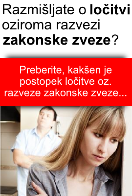 Kakšni so načini ločitve zakoncev in kakšni so postopki?